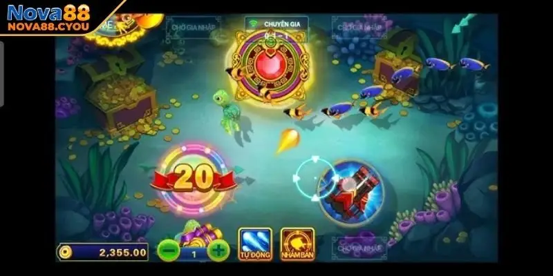 Các sảnh chơi săn cá đổi thưởng được cung cấp cho ngư thủ